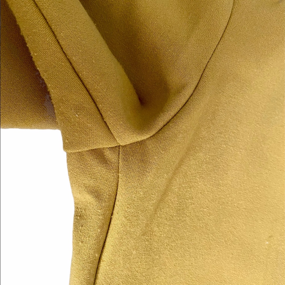 Old Navy Mustard Yellow Harper Mid Rise Ankle Pant - Picture 2 of 9